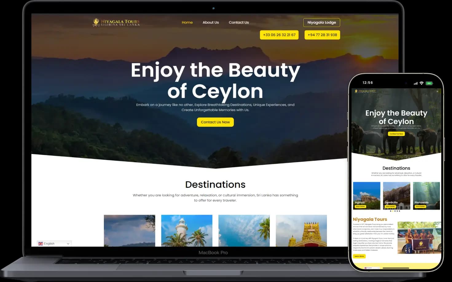 Niyagala Tours project presentation
